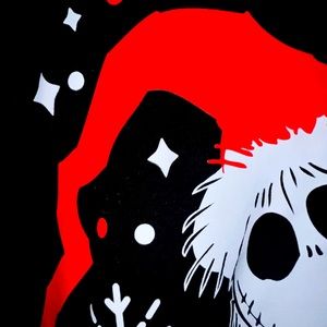 TIM BURTON’S NIGHTMARE BEFORE CHRISTMAS BLACK SWEAT-SHIRT